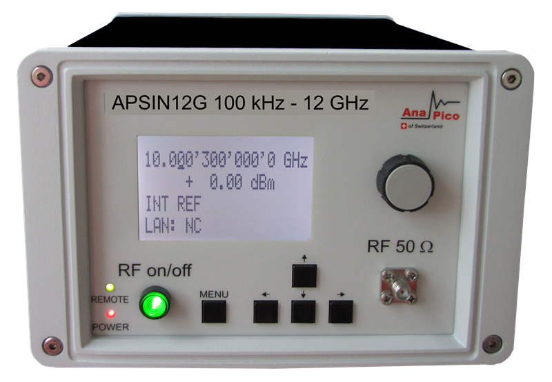 Anapico APSIN12G便攜式12GHz微波信號發生器