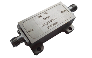 SWLNA0012031 0.1~20GHz超寬帶低噪聲放大器模塊